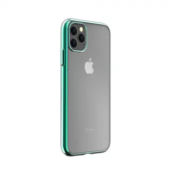Suojakotelo Devia Glimmer-sarja iPhone 11 Pro Max -puhelimelle, vihreä