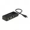 DeLOCK 63927 USB-C - 2x Gigabit LAN -sovitin, musta