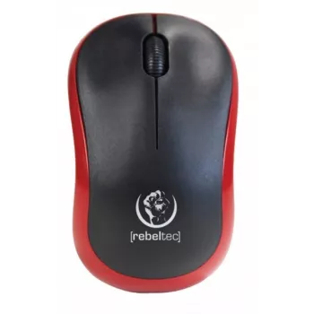 Langaton optinen hiiri Rebeltec METEOR punainen RBLMYS00049 USB