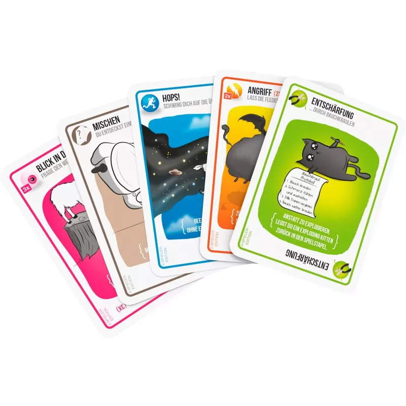 Exploding Kittens - 2 pelaajan versio, korttipeli