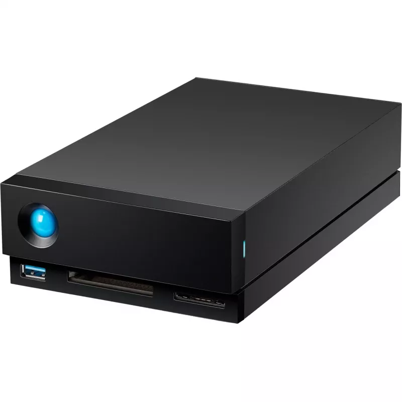 LACIE 1big Dock 8 TB Thunderbolt 3 + USB 3.1 8,9 cm 3,5 tuuman MAC PC harmaa