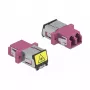 Kuitukytkin DeLOCK 86901 LC Duplex naaras LC Duplex naaras Multimode violetti