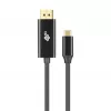 USB-C–DisplayPort-kaapeli TB AKTBXVDUSBCDP2B 2 m – musta