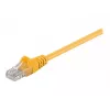 Wentronic Goobay CAT 5e -verkkokaapeli, U/UTP, keltainen, 15 m - CCA-kupariseos (68351)