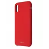 Tellur Silikon Cover -puhelinkotelo iPhone XS:lle — punainen