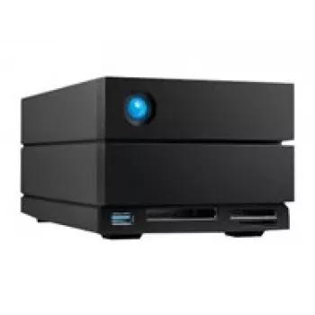 Levyjärjestelmä LaCie 2BIG DOCK 32 TB pöytämalli musta
