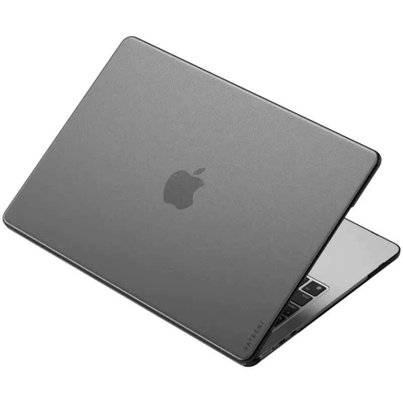 Satechi Eco Hardshell -suojakotelo ST-MBAM2DR MacBook Air 13 M2 -tietokoneelle, tumma