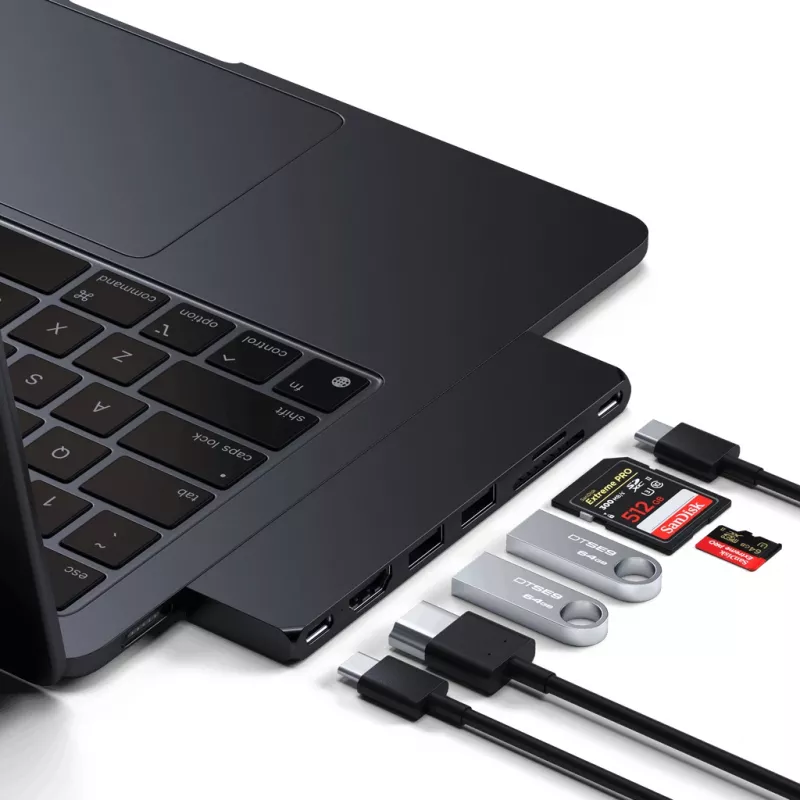 Telakointiasema Satechi ST-HUCPHSD USB 3.2 Gen 2 Type-C musta