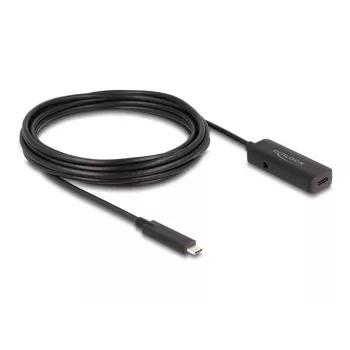 USB-kaapeli DeLOCK 80028 5 m USB-C musta