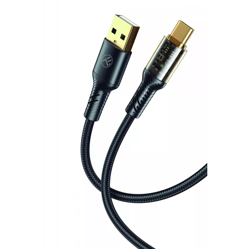 Tellur TLL155711 USB Type-C -datakaapeli, 3A virta, 100 cm, musta