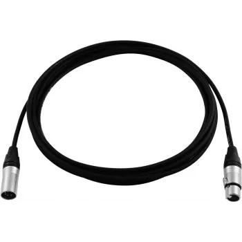 PSSO XLR 5-napainen DMX-kaapeli, Neutrik-liitin, 3 m pituus