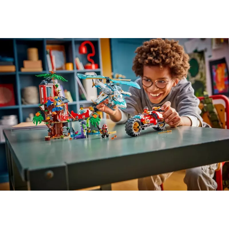 LEGO NINJAGO 71857 Ninja-ajoneuvon puumajataistelu
