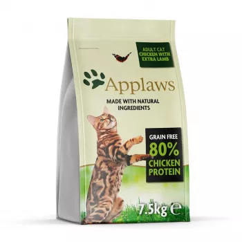 APPLAWS kana ja lammas - kuivaruoka kissoille - 7,5 kg