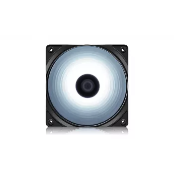 120 mm:n tuuletin DeepCool RF120W — 1300 kierr./min, 1,32 mmH2O, läpikuultava musta