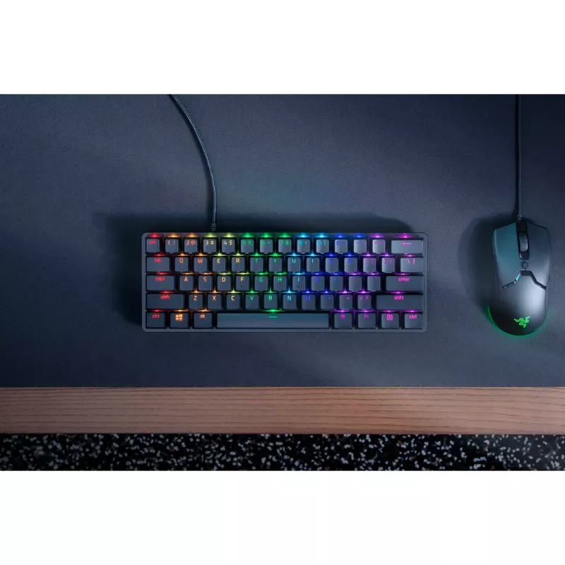Huntsman Mini, pelinäppäimistö musta, DE-asettelu, Razer Linear Optical (Red)