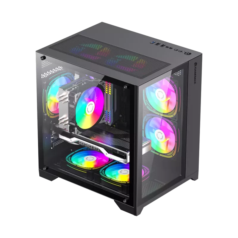 Gamemax | kotelo | INFINITY MINI BK | M-ATX