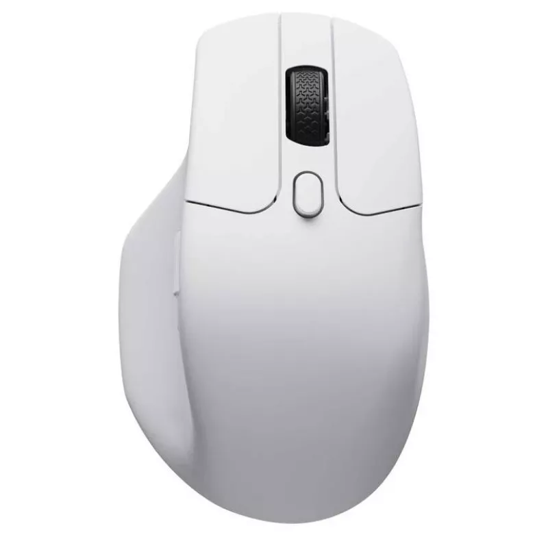 Hiiri Keychron M6 oikeakätinen RF-langaton + Bluetooth + USB-C optinen 30000 DPI valkoinen