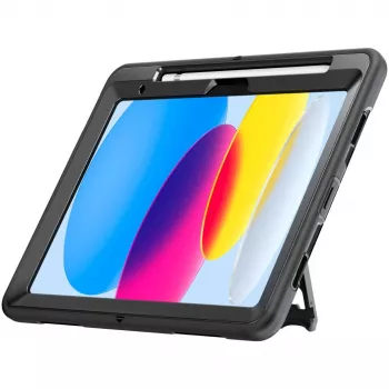 Cover 4smarts Rugged Case Grip iPad 10,9 27,7 cm musta