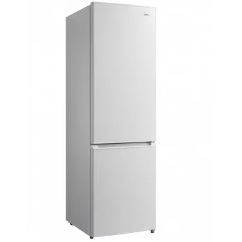 Vapaasti seisova yhdistelmäjääkaappi Midea MDRB380FGE01A, 270 L, No Frost, 180 cm, 41 dB, energiatehokkuusluokka E, valkoinen