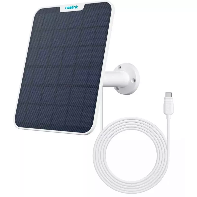 Reolink aurinkopaneeli 2 paristokäyttöinen kamera 6W USB Type-C IP65