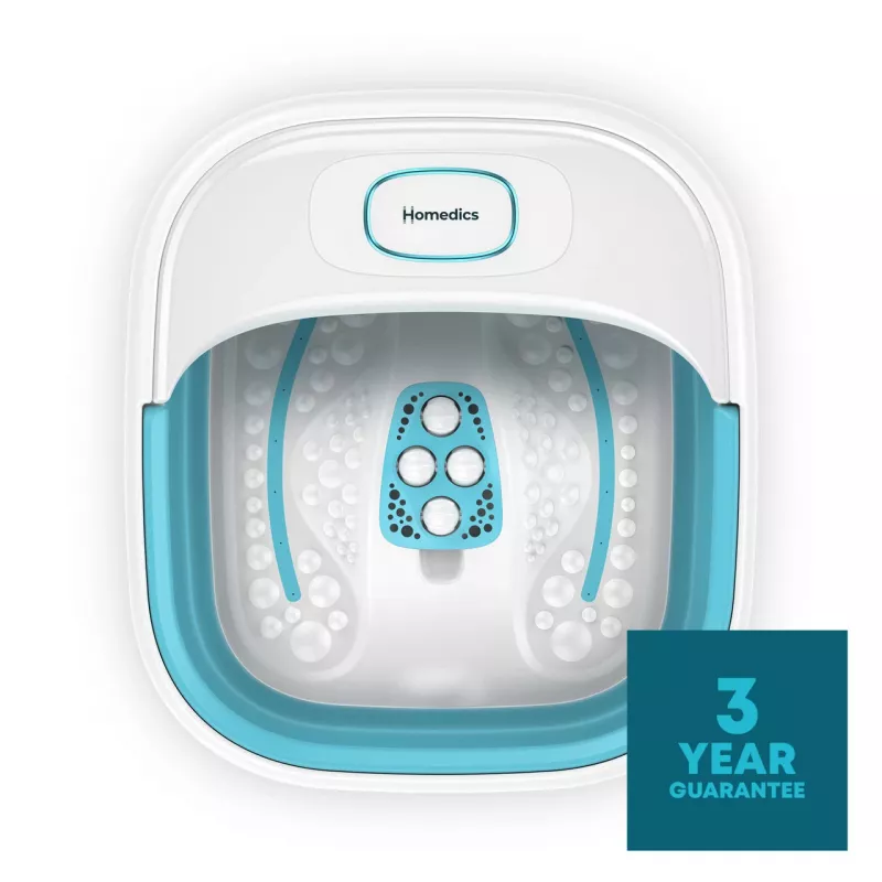 Jalkakylpy HoMedics FB-70BL-EB – kokoon taittuva kompakti jalkakylpy kotikäyttöön