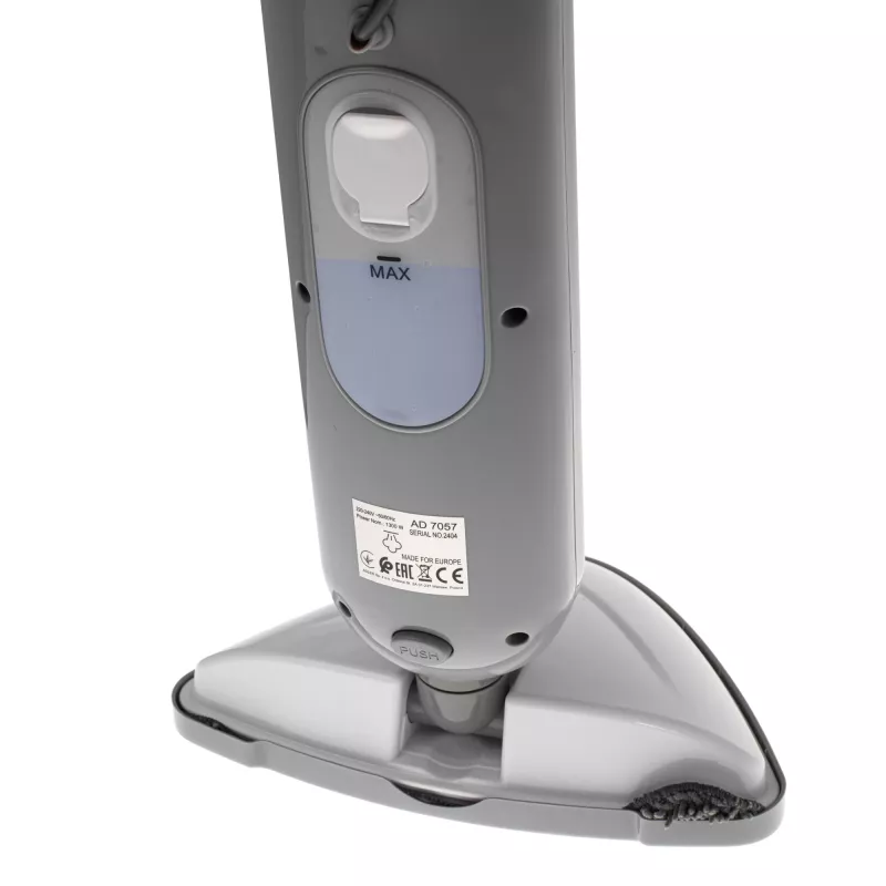 Höyrypuhdistin Adler AD 7057 1300W 0,38L valkoinen/harmaa