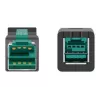 Virtalähdöllinen USB-jatkokaapeli DeLOCK 85980 12 V 1 m