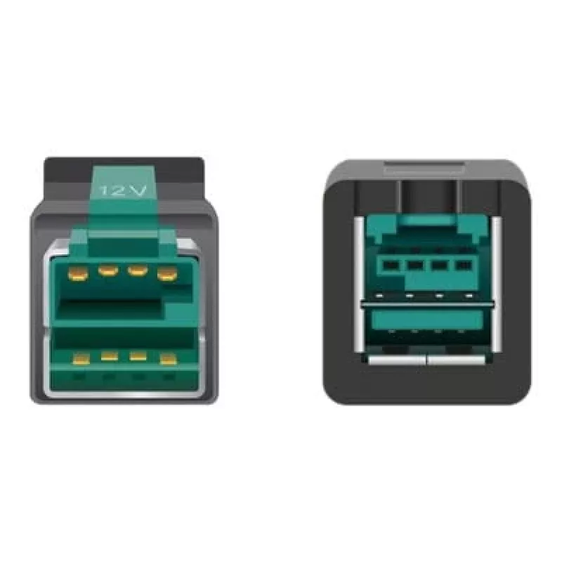 Virtalähdöllinen USB-jatkokaapeli DeLOCK 85980 12 V 1 m
