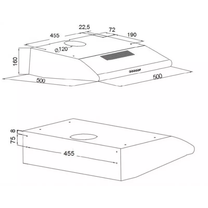 Akpo WK-7 P-3050 liesituuletin