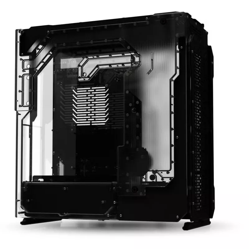 Sivupaneeli PC-koteloon Singularity Spectre 4 Dual Loop, läpinäkyvä akryyli