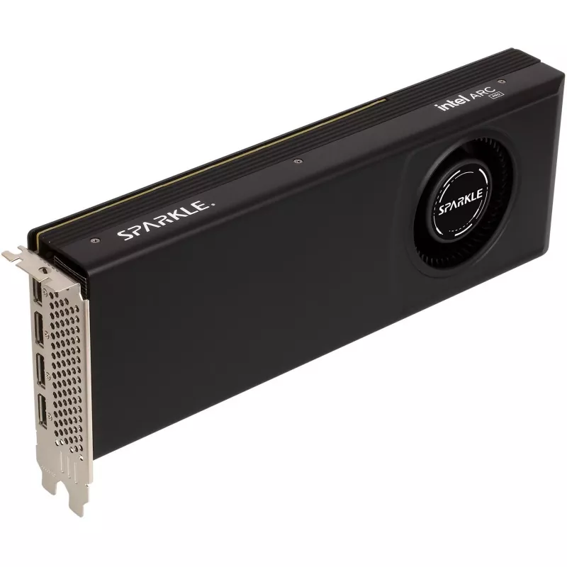 Näytönohjain Sparkle Arc Pro B60 Blower, Intel Arc Pro B60, 24 GB GDDR6, 192-bit, PCIe x8 5.0, 1 tuuletin