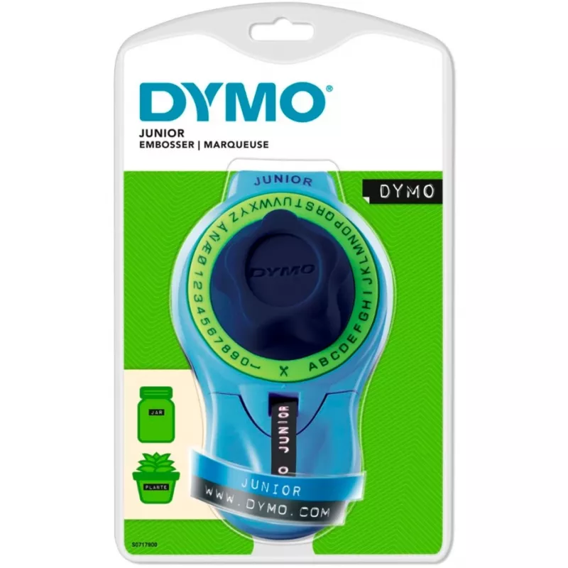 DYMO Junior kohokuviointilaite - tarratulostin kotikäyttöön blisteri (2174602)