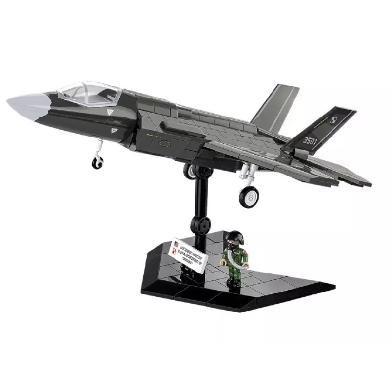 Rakennussarja Cobi F-35A Lightning II — 605 osaa, mittakaavamalli