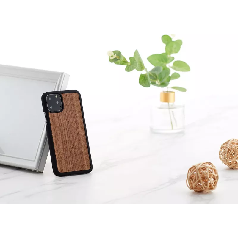 Älypuhelinkotelo man and wood iPhone 11 Pro — musta pähkinä