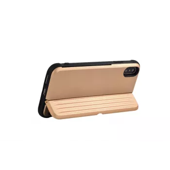 Suojakotelo Devia H-Card Series iPhone XS Max 6.5 -puhelimelle, kulta