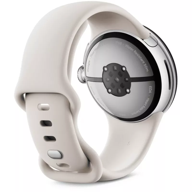 Google Pixel Watch 3 LTE Sport Wristband 41 mm, hopea/posliini