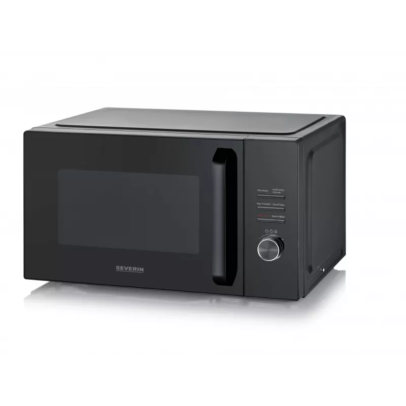 Severin MW 7798 yhdistelmämikroaaltouuni, pöytämalli, 29 l, 900 W, musta, 315 mm kiertolevy