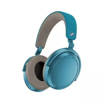 Sennheiser Momentum 4 Wireless -kuulokkeet — Over-Ear-Bluetooth 5.2, 60 h akku, aktiivinen melunvaimennus, 3,5 mm, sininen