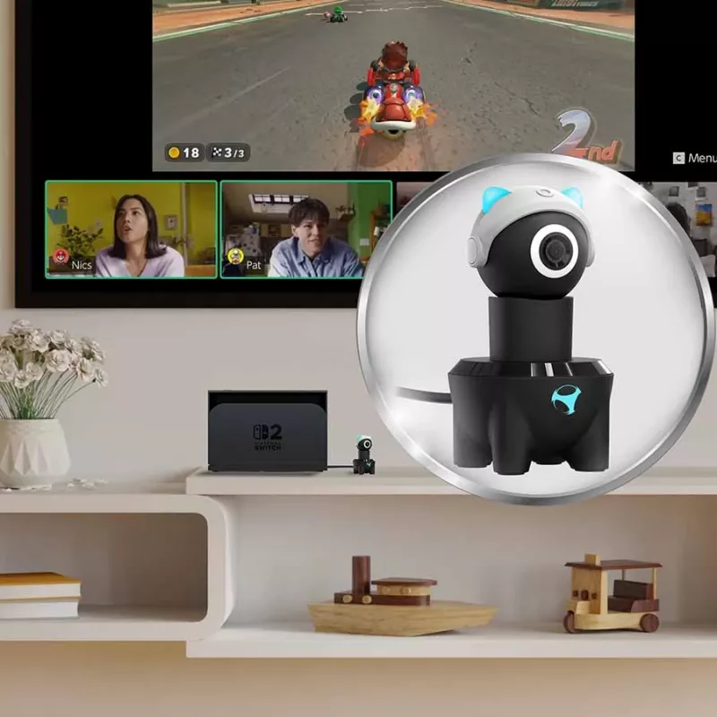 Subsonic Playcam 1080 2in1 HD-minikamera Nintendo Switch 2:lle vaaleansininen