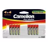 Alkaliparistot AAA (LR03) CAMELION 11044803 — 8 kpl:n pakkaus, kertakäyttöinen