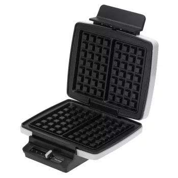 Vohvelirauta Adler AD 3085 — 1200 W, 2 suorakaiteen muotoista vohvelia 9×13 cm, säädettävä lämpötila, tarttumattomat levyt