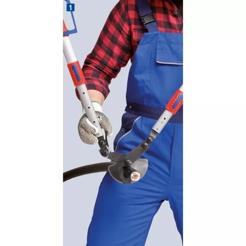 Kaapelisakset Knipex 9532038, räikkäleikkaustyökalu kaapeleille