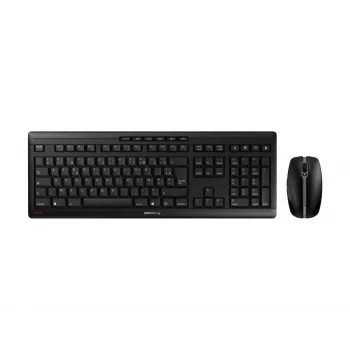 CHERRY Stream Desktop näppäimistö ja hiiri sisältyy toimisto RF langaton AZERTY ranska musta