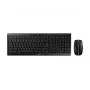 CHERRY Stream Desktop näppäimistö ja hiiri sisältyy toimisto RF langaton AZERTY ranska musta