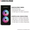 35L Gaming Desktop GT16-0189ng, pelitietokone musta, ilman käyttöjärjestelmää