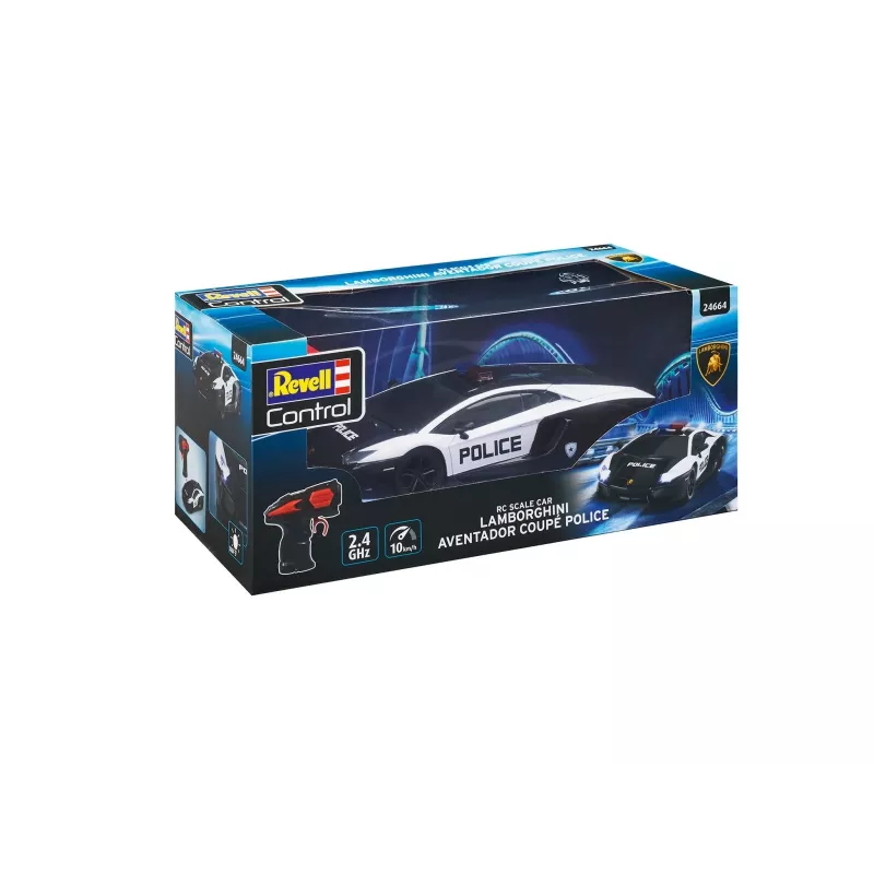 Revell Lamborghini Aventador Polizei pienoismallirakennussarja
