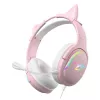 Subsonic Spectra LED -pelikuulokkeet Sweety Pink