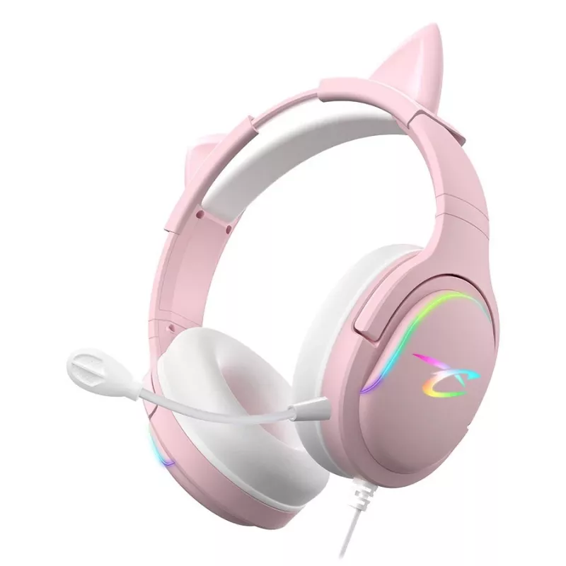 Subsonic Spectra LED -pelikuulokkeet Sweety Pink