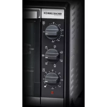 Rommelsbacher BG 1805/E pikkupaistouuni ruostumaton teräs – 42 L, 80–230 °C, 7 tilaa, varras