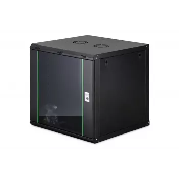 Seinäasennettava verkkokaappi DIGITUS Dynamic-N DN-37111 — 12U, 600 x 600 mm, IP20, avainlukko